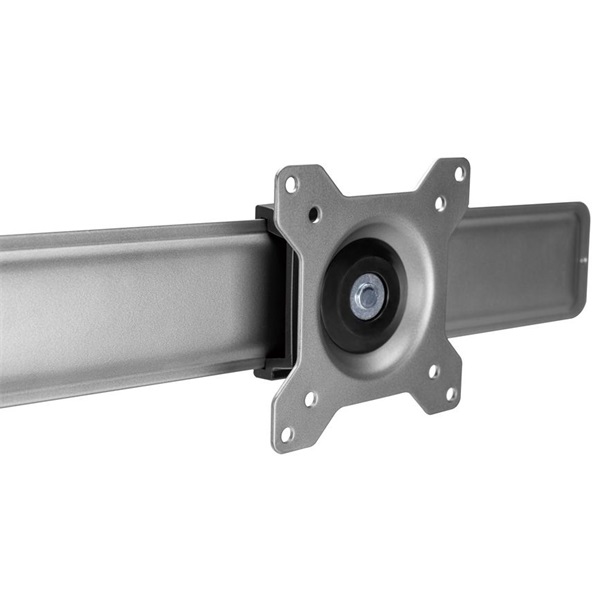 Equip   650162  17"-27"  3 monitor  dönthető  forgatható  Max.: 3x6kg Monitor Asztali konzol  fekete/ezüst