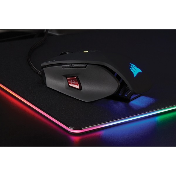 Corsair M65 PRO RGB FPS Gaming optikai egér fekete (CH-9300011-EU)