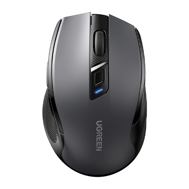 UGREEN MU006S Kettős üzemmódú Bluetooth 2,4 GHz USB-C vezeték nélküli egér Fekete