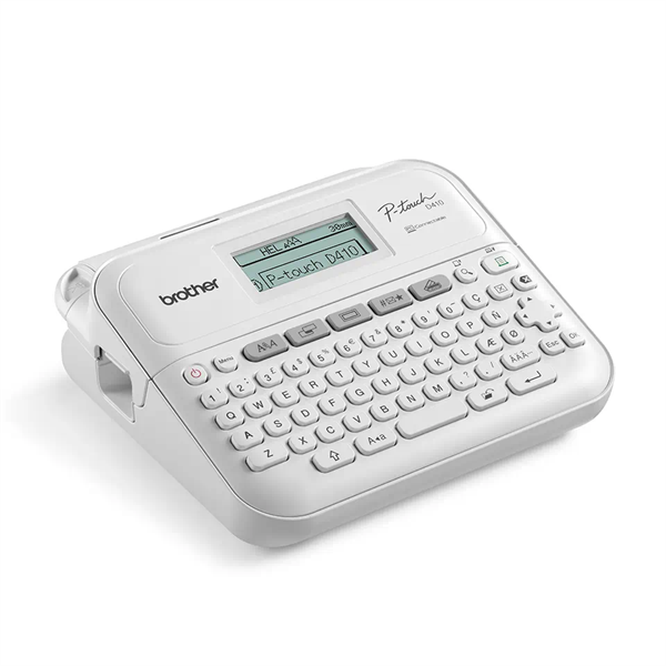 BROTHER PT-D410Y asztali TZe 3,5-18mm könnyen olvasható grafikus kijelző P-touch Címkenyomtató 