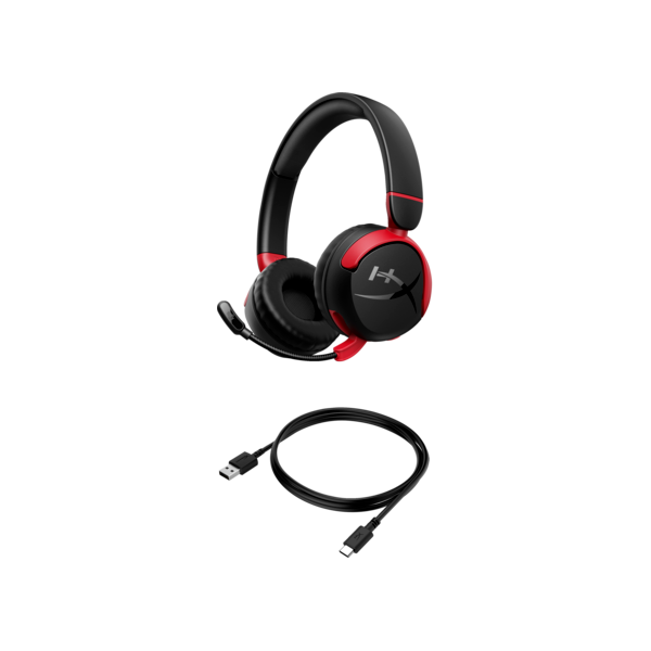 HP HYPERX vezeték nélküli gaming fejhallgató Cloud Mini Fekete