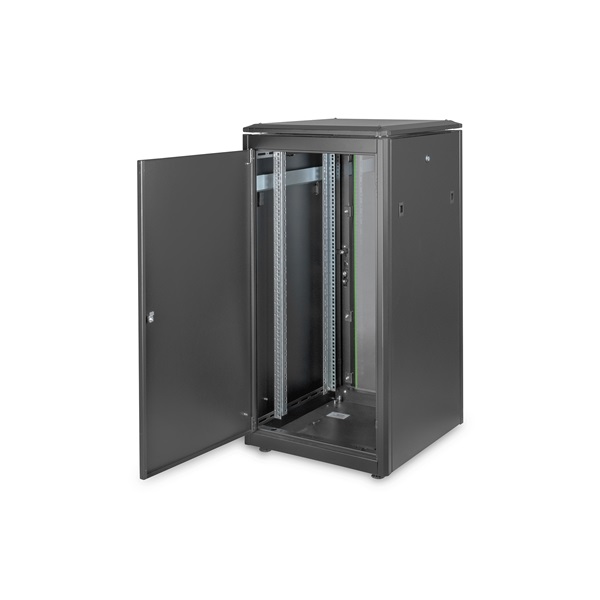 Digitus DN-19 22U-6/6-B-1 Szabadon álló Rackszekrény Fekete