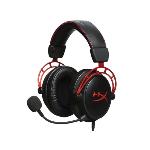 HP HYPERX vezetékes gaming fejhallgató Cloud Alpha Fekete/piros