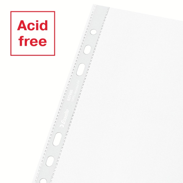 Esselte Recycled A5 narancsos 100db lefűzhető genotherm