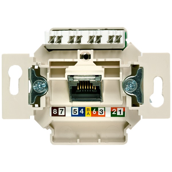Siemens 5TG2027-1 Delta UAE 1X8pólusú UTP RJ45 CAT6 A informatikai csatlakozóaljzat Siemens 5TG2027-1 Delta UAE 1X8pólusú UTP RJ45 CAT6 A informatikai csatlakozóaljzat