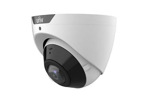 Uniview Prime-I 5MP 180°-os széles látószögű 1.68mm fix objektívvel mikrofonnal dómkamera