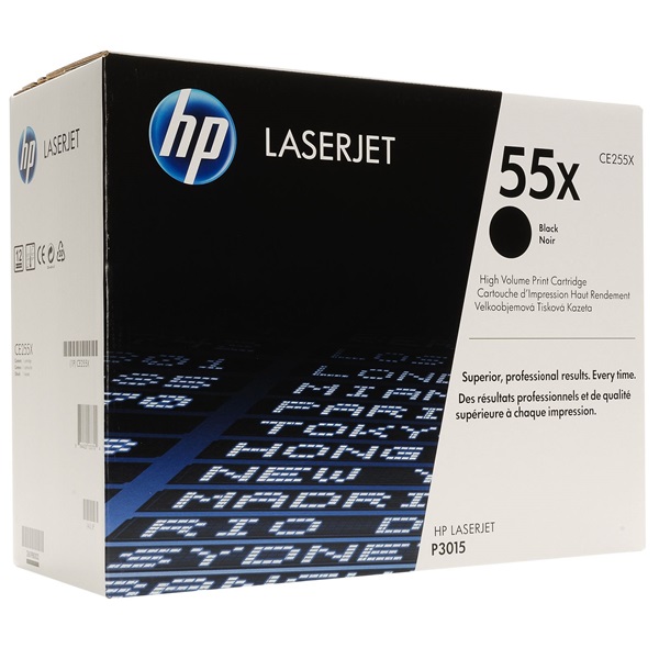 HP CE255X fekete toner (55X) HP CE255X fekete toner (55X)