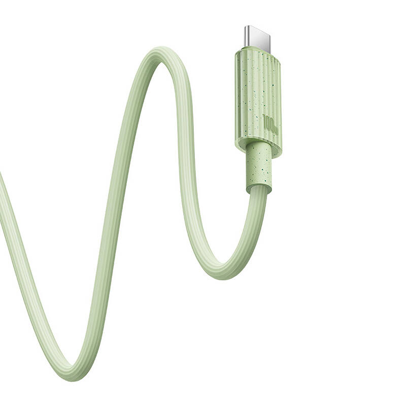 Fast Charging cable Baseus USB-C to USB-C Habitat Series 2m 100W (green)