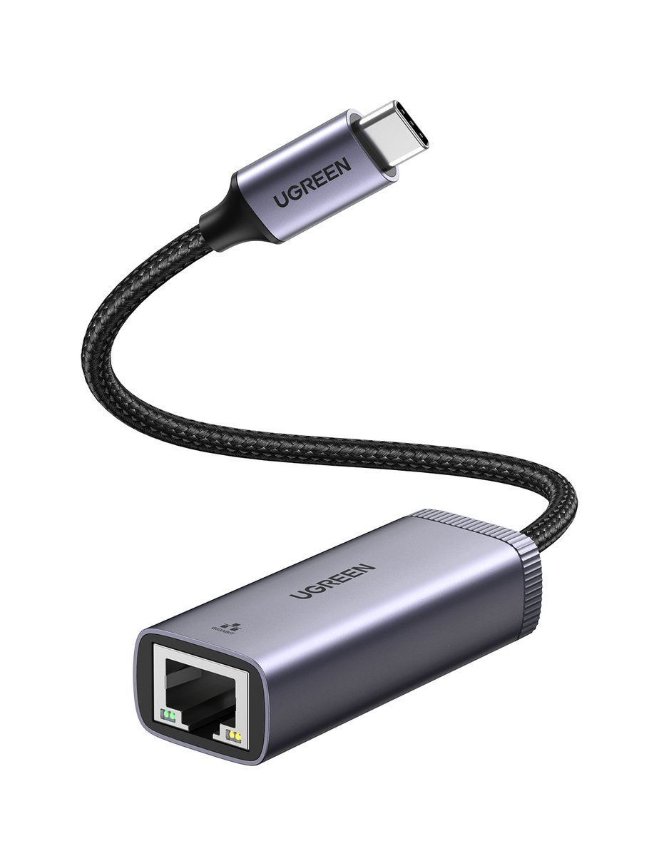 UGREEN CM483 USB-C – RJ45 hálózati adapter szürke (40322 )