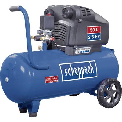 Scheppach Sűrített levegős kompresszor HC54 50 l 8 bar