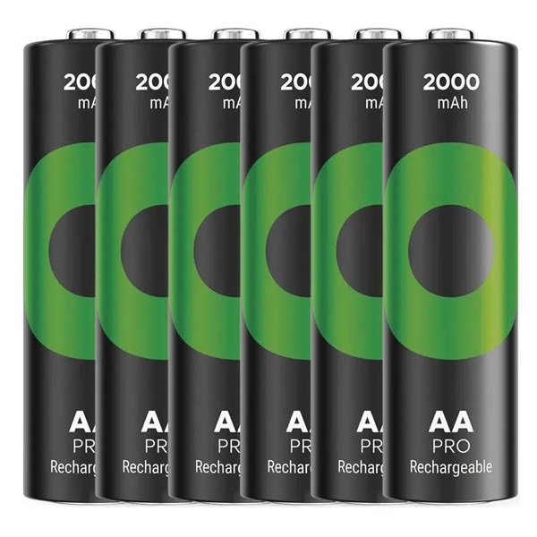 GP ReCyko Pro NiMH Akkumulátor HR6 (AA) 6db GP ReCyko Pro NiMH Akkumulátor HR6 (AA) 6db