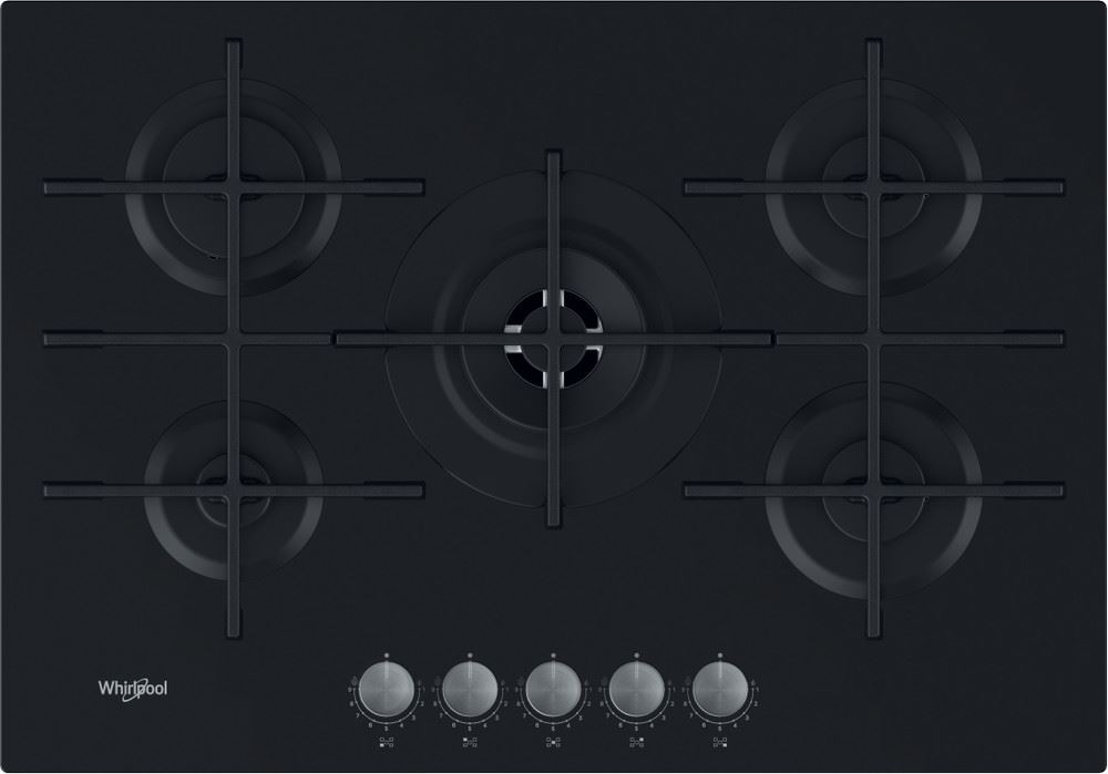 Whirlpool GOWL 728/NB gázfőzőlap fekete Whirlpool GOWL 728/NB gázfőzőlap fekete