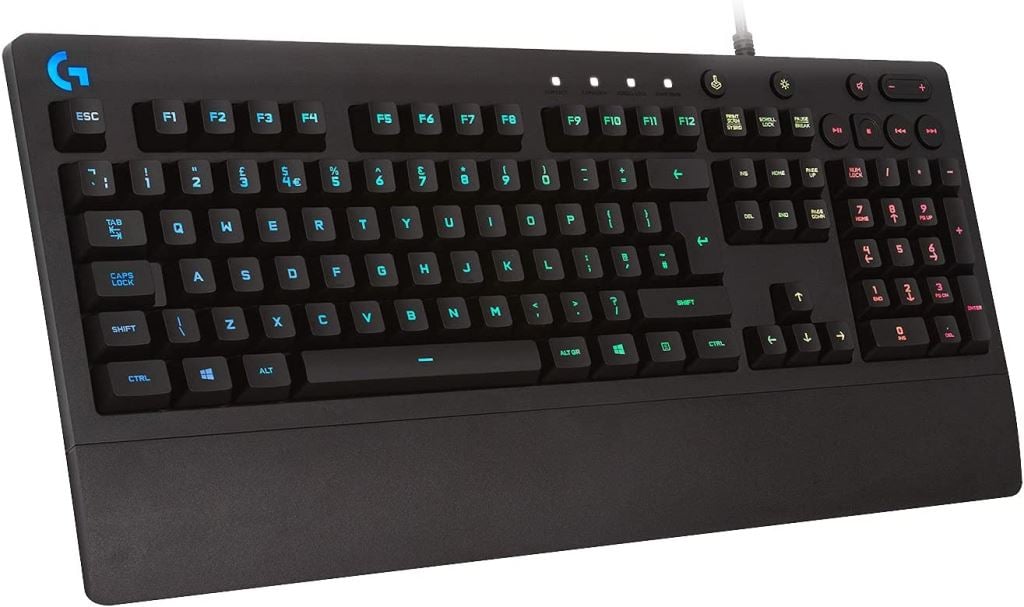 Logitech G213 Prodigy RGB Gaming német (Qwertz) billentyűzet fekete (920-008087)