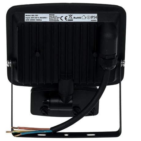 Retlux RSL 251 LED REFLEKTOR 20W + PIR ÉRZÉKELŐ