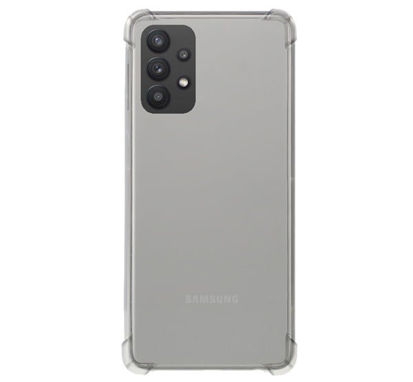 ROAR JELLY ARMOR műanyag telefonvédő (szilikon keret, közepesen ütésálló, légpárnás sarok) ÁTLÁTSZÓ [Samsung Galaxy A32 5G (SM-A326)]
