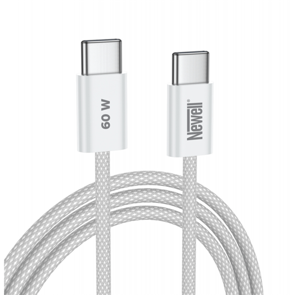 NEWELL USB-C - USB-C gyorstöltő kábel 60W  2m 