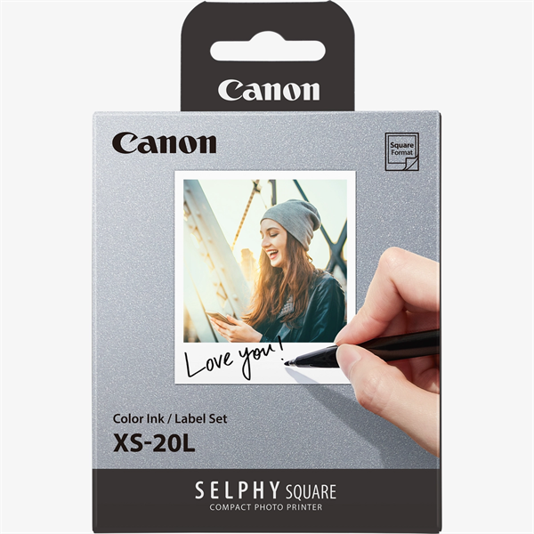 CANON QX20 Fotópapír + Tinta  XS-20L 20db 68 x 85mm 