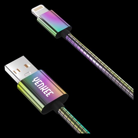 Yenkee YCU 651 USB Lightning szinkronizáló és töltőkábel acél fonattal 1m (YCE 651) Yenkee YCU 651 USB Lightning szinkronizáló és töltőkábel acél fonattal 1m (YCE 651)