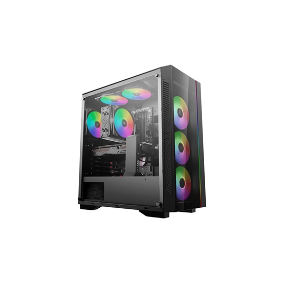 DeepCool MATREXX 55 V3 ADD-RGB 3F  DP-ATX-MATREXX55V3-AR-3F Számítógépház