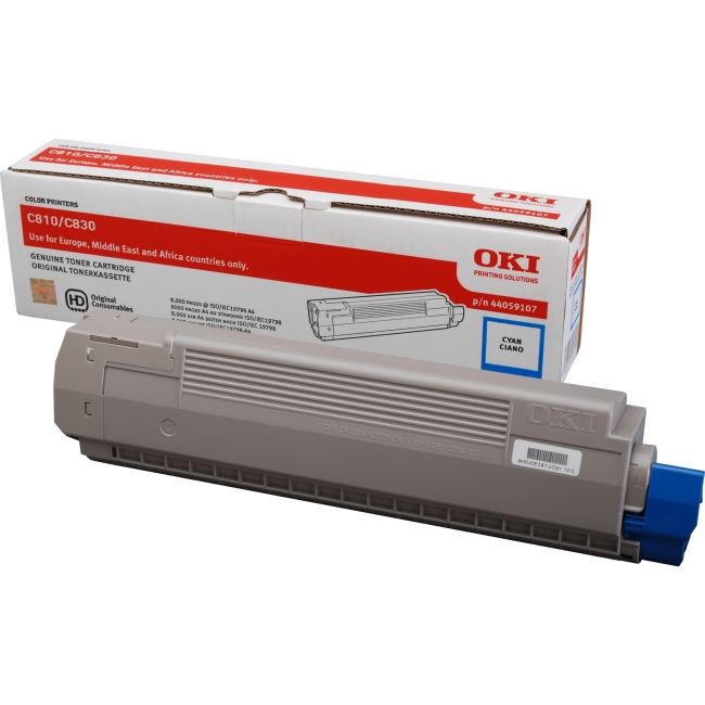 OKI 44059107 kék toner