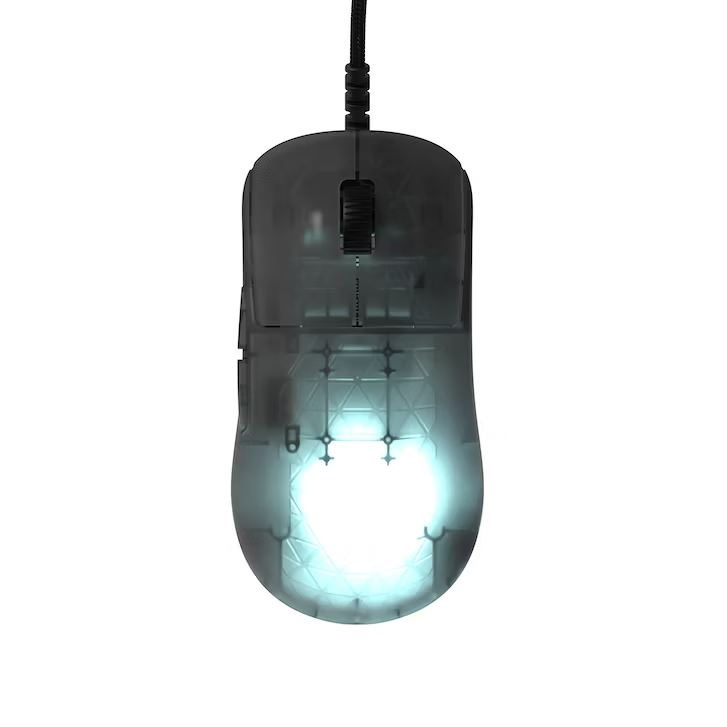 Endgame Gear OP1 RGB Gaming egér Dark Fros Áttetsző fekete 
