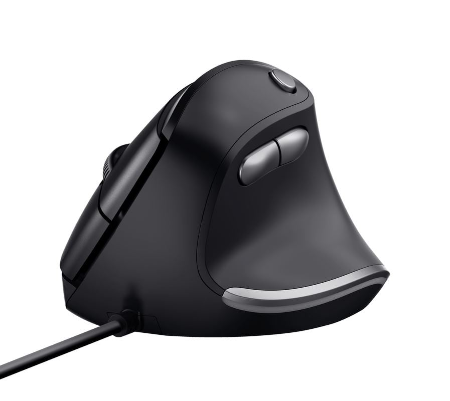 Trust 24635 Bayo Vertical ergonomic optikai hanyattegér fekete Trust 24635 Bayo Vertical ergonomic optikai hanyattegér fekete
