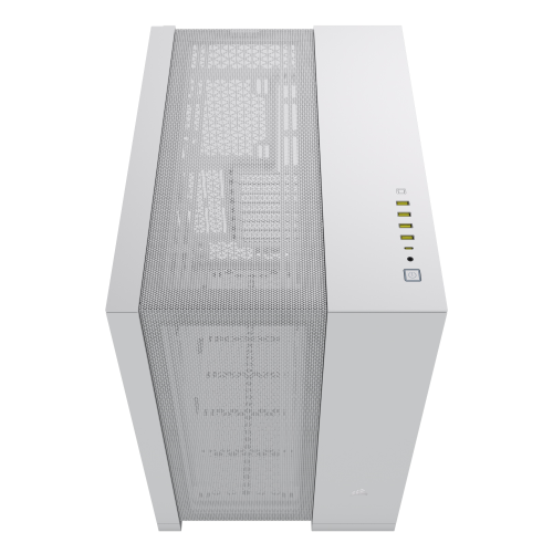 CORSAIR 6500D Airflow Tempered Glass Mid-Tower számítógépház Fehér CORSAIR 6500D Airflow Tempered Glass Mid-Tower számítógépház Fehér