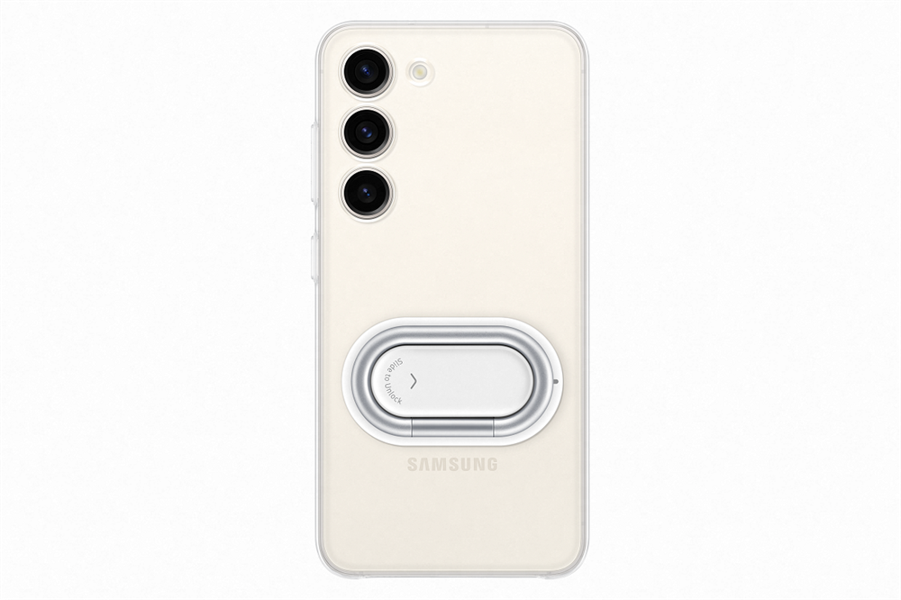 Samsung Galaxy S23 tok rögzítővel átlátszó