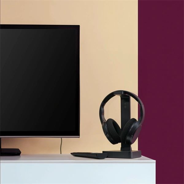 Hama TV Headphones Wireless Bluetooth Headset  Fekete