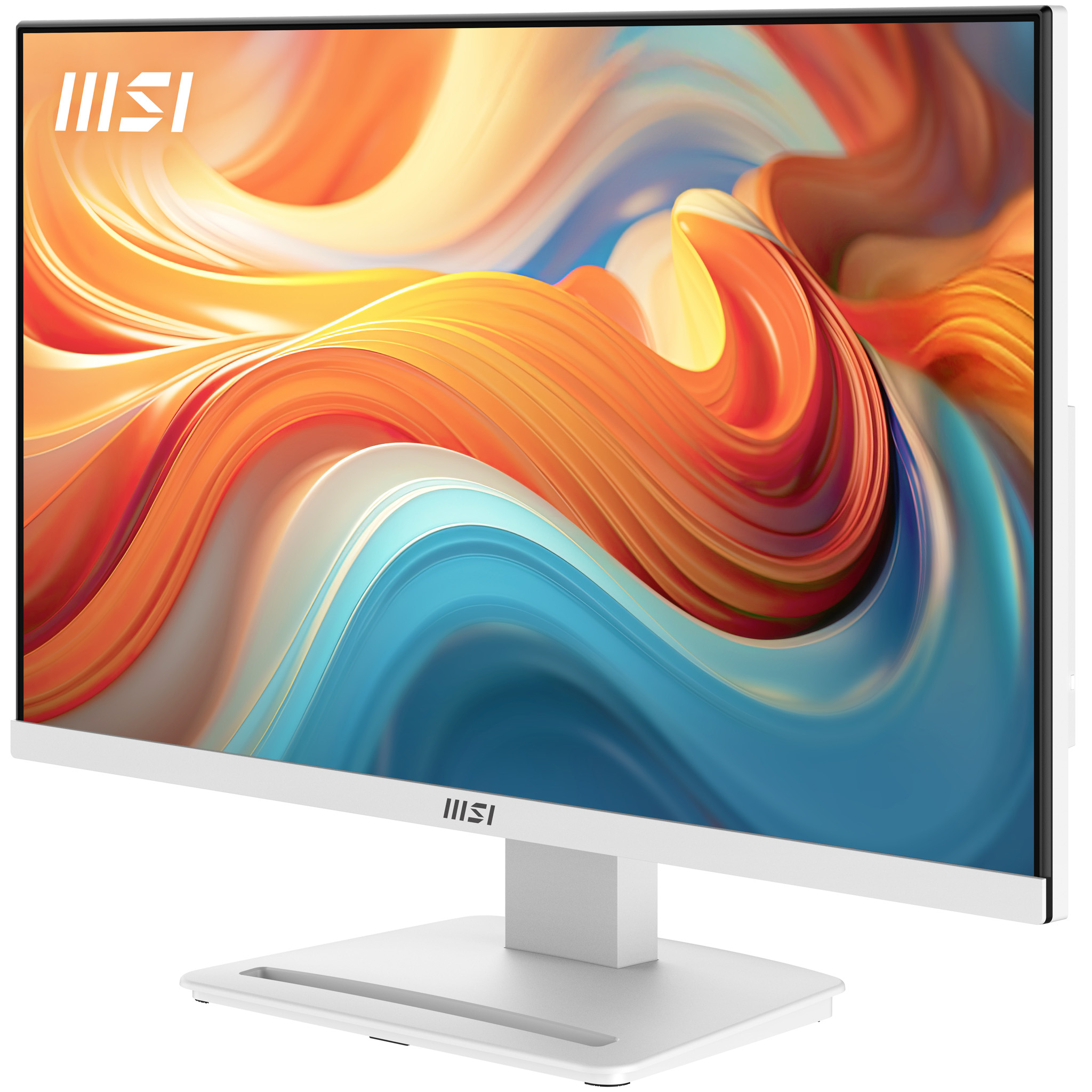 MSI 23,8" PRO MP241W E14V Monitor - 1920x1080, Full HD, LED, VA, 144Hz, 1ms,  Ívelt, Hangszóró, Fehér