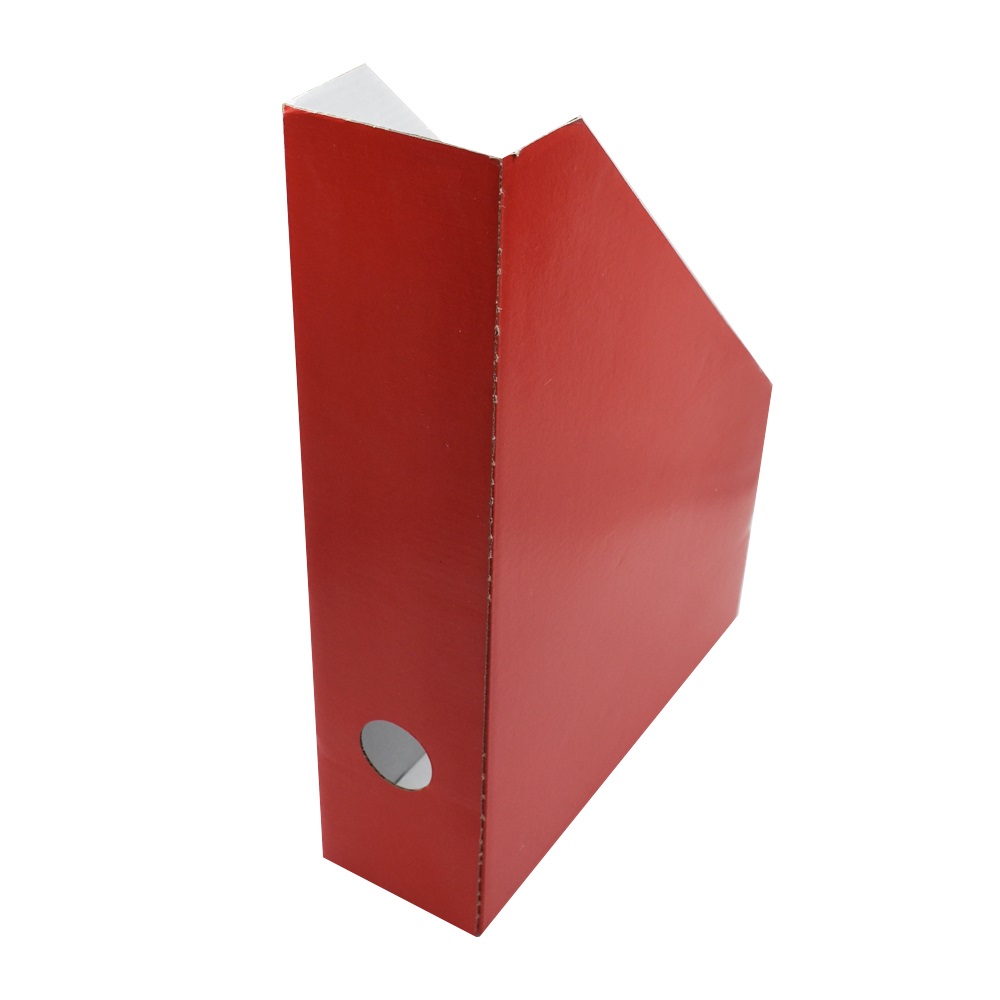 Iratpapucs 7cm, mikrohullámú karton PD piros (P2150-0273)