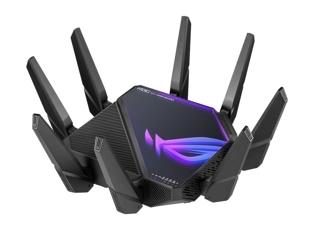 Asus ROG Rapture GT-AXE16000 Quad-band WiFi 6E Gaming Router Asus ROG Rapture GT-AXE16000 Quad-band WiFi 6E Gaming Router