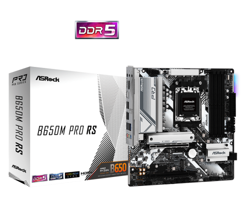ASRock sAM5 B650M PRO RS alaplap ASRock sAM5 B650M PRO RS alaplap