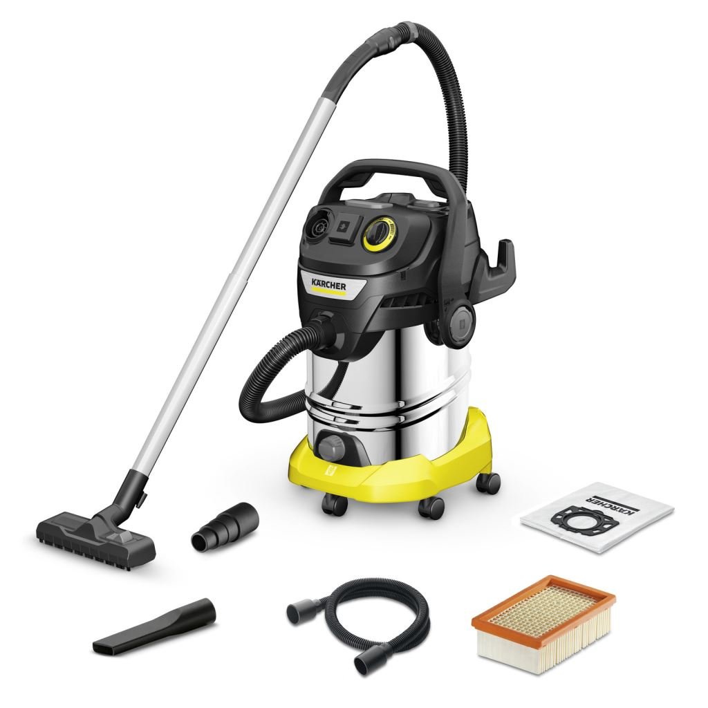 Karcher KWD 6 P S V-30/8/22/T 1.628-486.0 nedves-száraz porszívó acél tartállyal Karcher KWD 6 P S V-30/8/22/T 1.628-486.0 nedves-száraz porszívó acél tartállyal