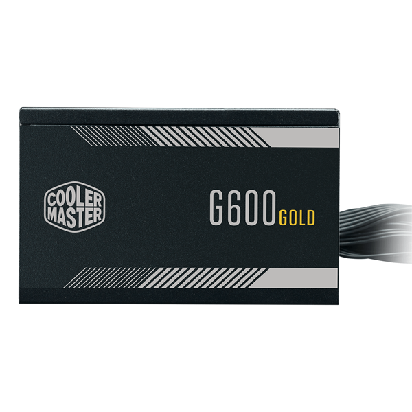 Cooler Master G600 600W 80+ Gold 12cm ventillátorral tápegység Cooler Master G600 600W 80+ Gold 12cm ventillátorral tápegység