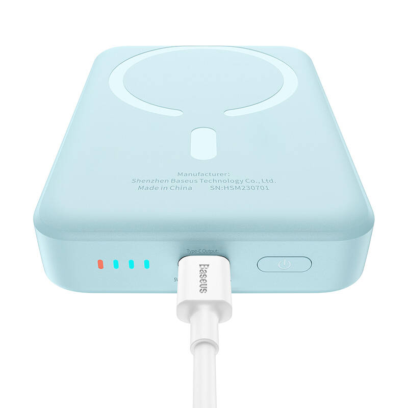 Magnetic Mini Air Powerbank Baseus 10000mAh 20W (blue)