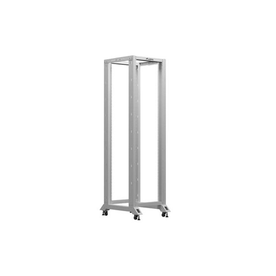 Lanberg 19" 42U 600x800 szabadon álló rack keret Szürke