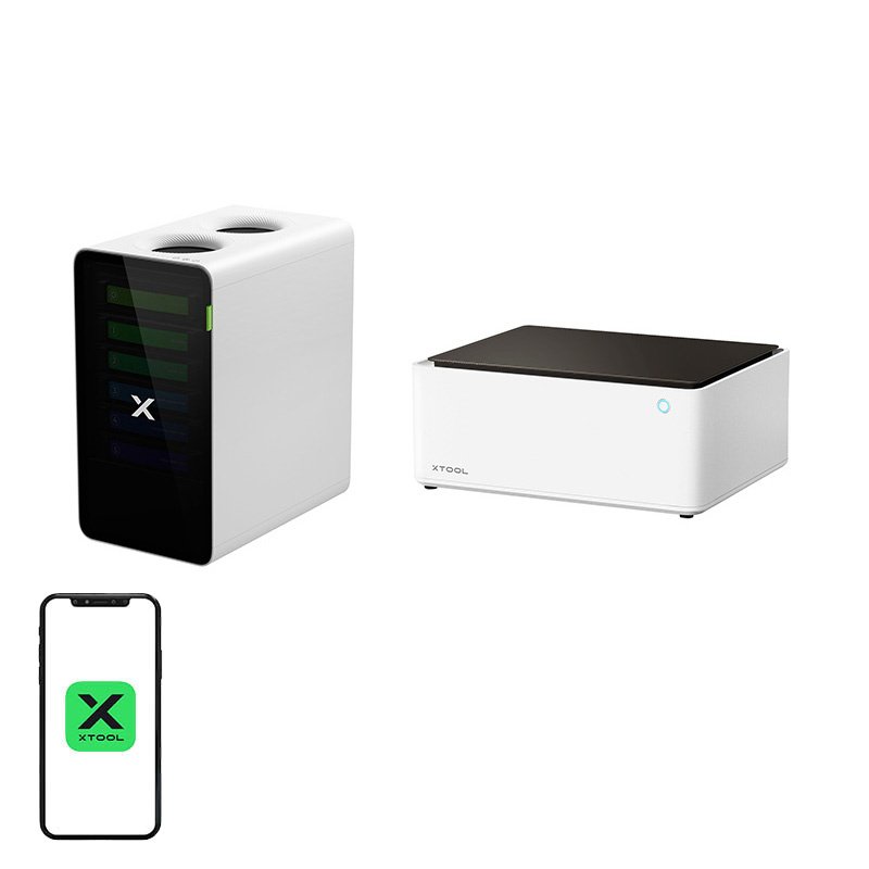 2 az 1-ben xTool M1 10W-os lézergravírozó + xTool SafetyPro™ AP2 füstelnyelő 2 az 1-ben xTool M1 10W-os lézergravírozó + xTool SafetyPro™ AP2 füstelnyelő