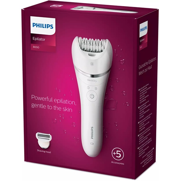 Philips BRE710/00 Epilator Series 8000 nedves és száraz epilátor Philips BRE710/00 Epilator Series 8000 nedves és száraz epilátor