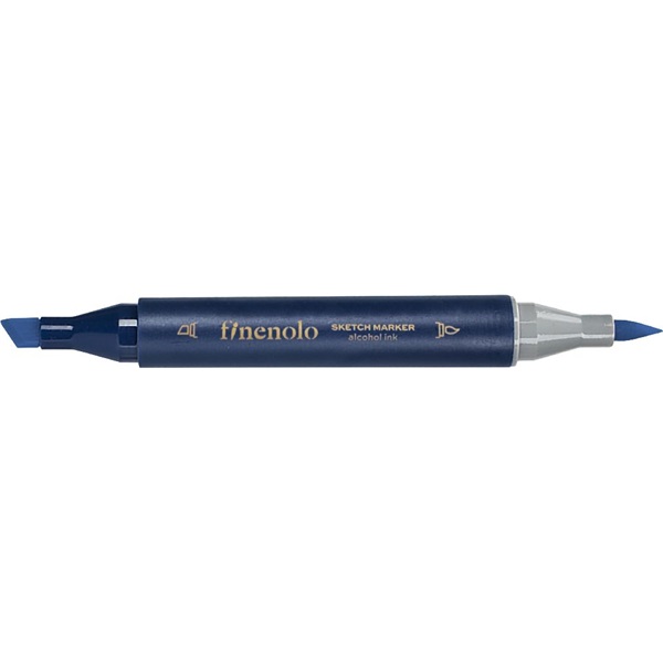 Deli Finenolo 183 - Phthalo Blue kétvégű permanent ART marker Deli Finenolo 183 - Phthalo Blue kétvégű permanent ART marker