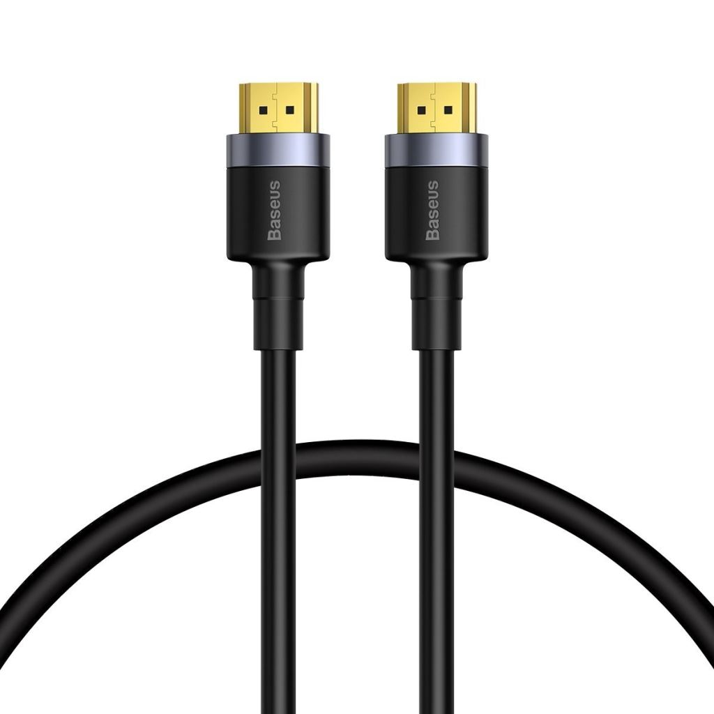Baseus Cafule HDMI 2.0 kábel, 4K, 3D, 1m, fekete-szürke (CADKLF-E01) Baseus Cafule HDMI 2.0 kábel, 4K, 3D, 1m, fekete-szürke (CADKLF-E01)
