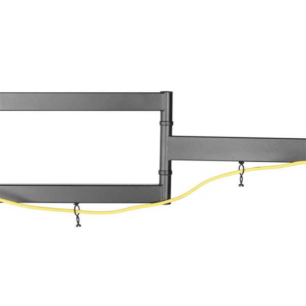 Equip   650341  32"-55" dönthető forgatható TV Fali konzol Fekete 
