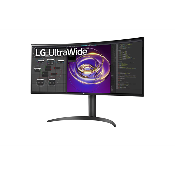 LG  34WP85CP-B Ívelt IPS monitor 34" 3440x1440 