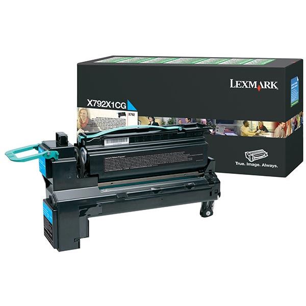 Lexmark X792 extra nagy kapacitású festékkazetta ciánkék (X792X1CG) Lexmark X792 extra nagy kapacitású festékkazetta ciánkék (X792X1CG)
