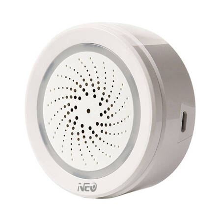 NEO  NAS-AB02W Smart Alarm Siren Wi-Fi TUYA 100dB sziréna 