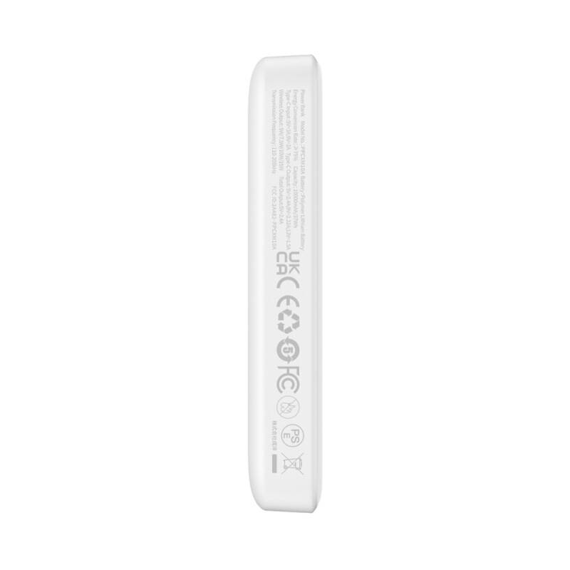Magnetic Mini Air Powerbank Baseus 10000mAh 20W (white) Magnetic Mini Air Powerbank Baseus 10000mAh 20W (white)