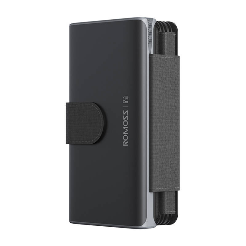 ROMOSS Solar Powerbank 30000mAh 65W Fekete