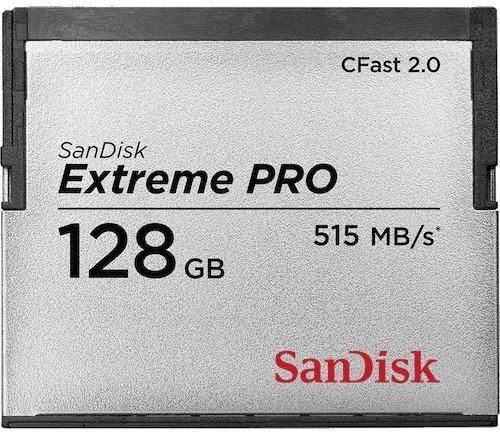 128GB SDXC Extreme Pro Cfast 2.0 memóriakártya Sandisk (SDCFSP-128G-G46D)