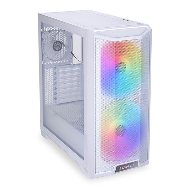 Lian Li LANCOOL 215 W táp nélküli ablakos ház fehér Lian Li LANCOOL 215 W táp nélküli ablakos ház fehér