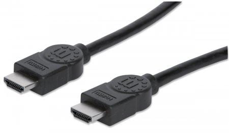 Manhattan High Speed HDMI Ethernet kábel 2m fekete (323215) Manhattan High Speed HDMI Ethernet kábel 2m fekete (323215)